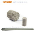 Hengko Custom 0,2-90 Microns poroso Cartucho de filtro de metal sinterizado para purificação e filtração industrial e médica